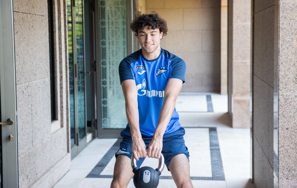 Зимние «Газпром» — тренировочные сборы в Абу-Даби. 23 января утренняя тренировка