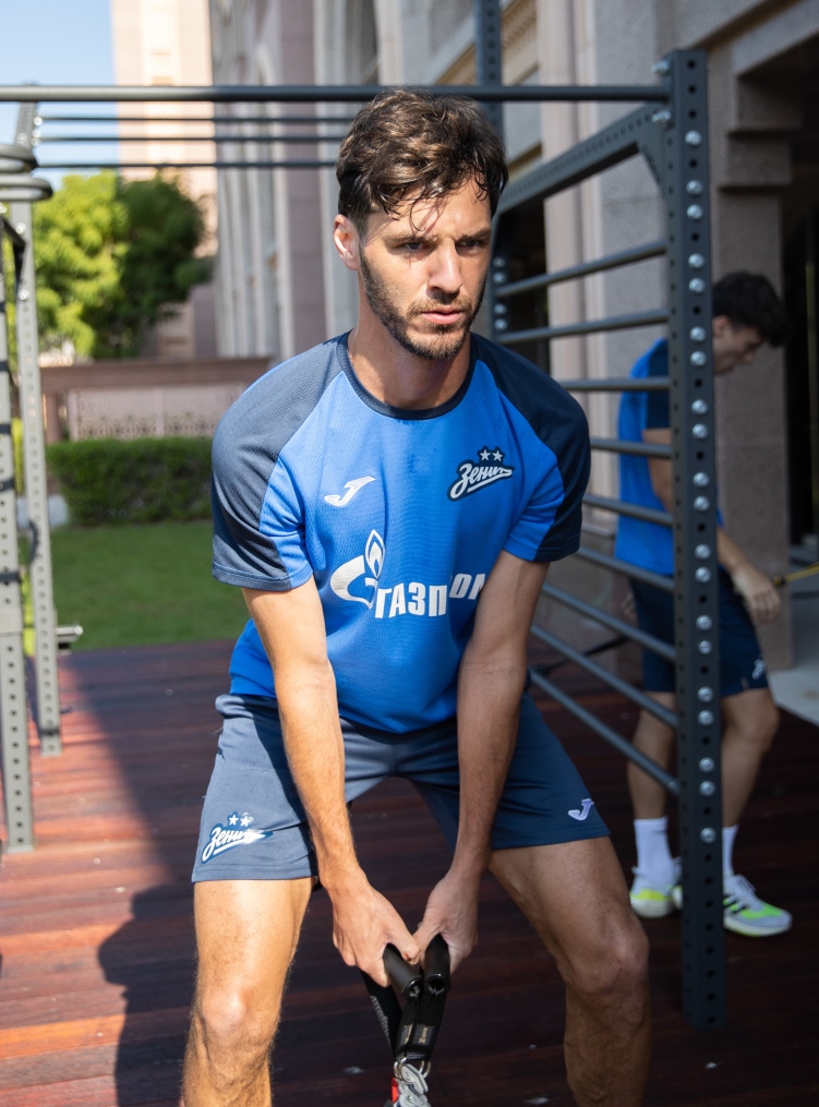 Зимние «Газпром» — тренировочные сборы в Абу-Даби. 23 января утренняя тренировка