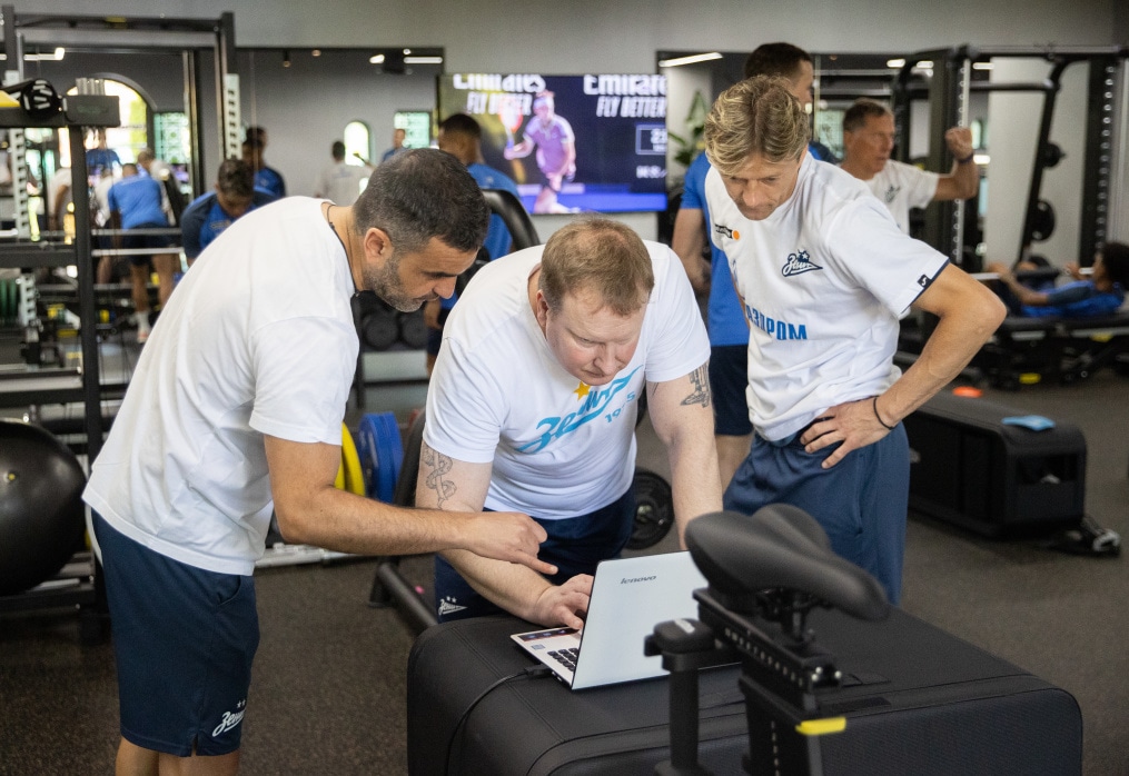 Зимние «Газпром» — тренировочные сборы в Абу-Даби. 23 января утренняя тренировка