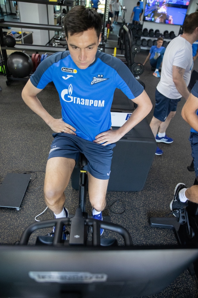 Зимние «Газпром» — тренировочные сборы в Абу-Даби. 23 января утренняя тренировка