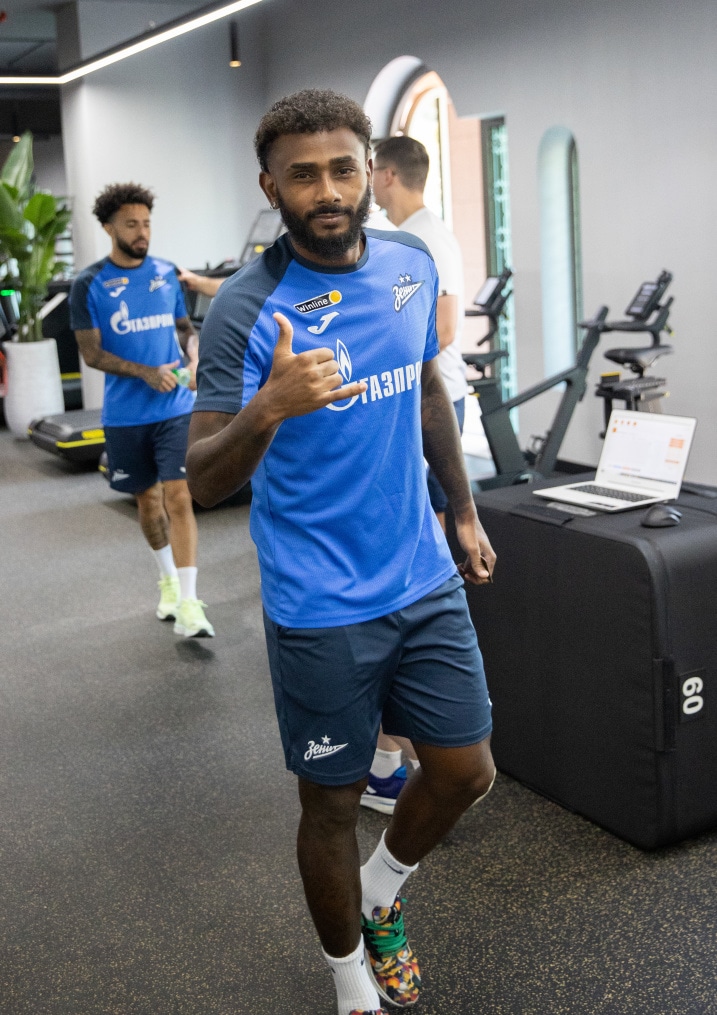 Зимние «Газпром» — тренировочные сборы в Абу-Даби. 23 января утренняя тренировка