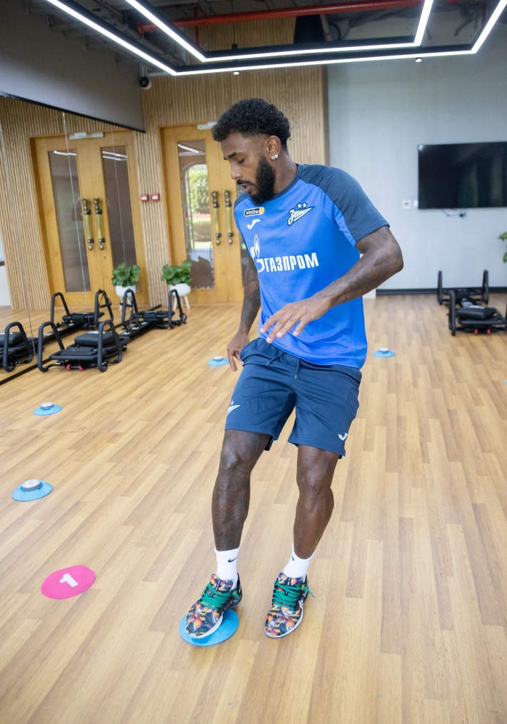 Зимние «Газпром» — тренировочные сборы в Абу-Даби. 23 января утренняя тренировка