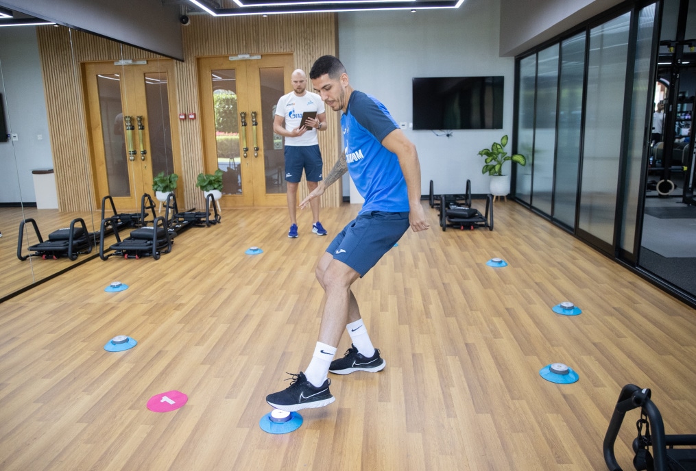 Зимние «Газпром» — тренировочные сборы в Абу-Даби. 23 января утренняя тренировка