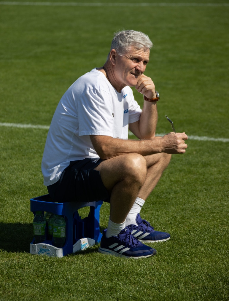 Зимние «Газпром» — тренировочные сборы в Абу-Даби. 23 января утренняя тренировка