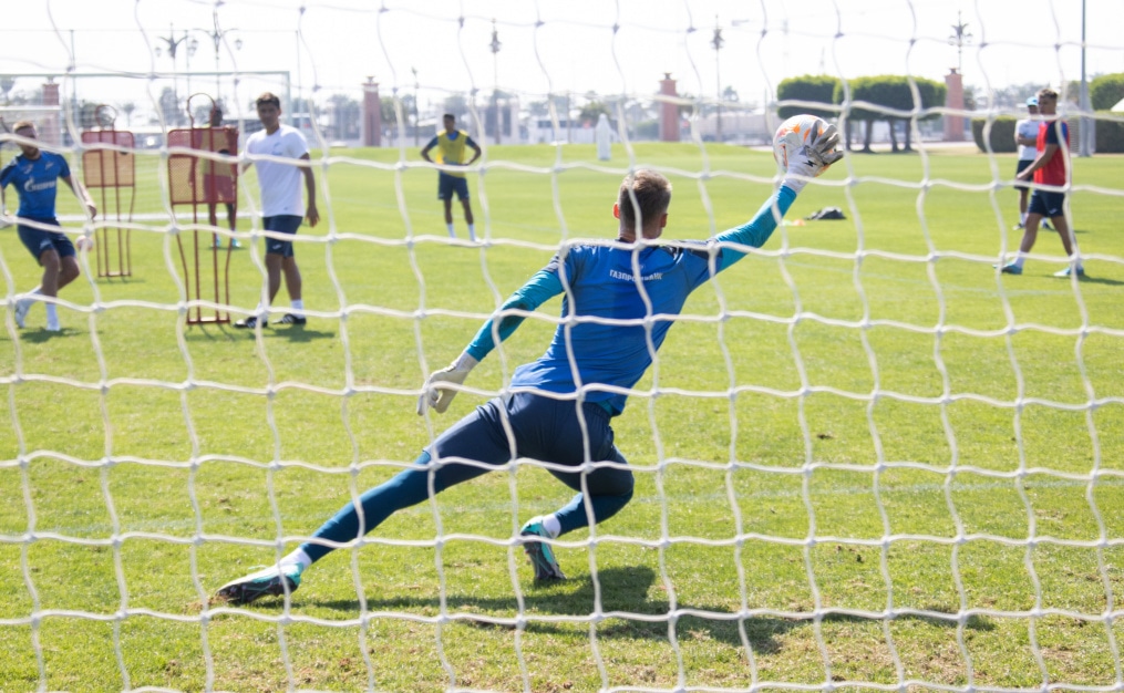 Зимние «Газпром» — тренировочные сборы в Абу-Даби. 23 января утренняя тренировка