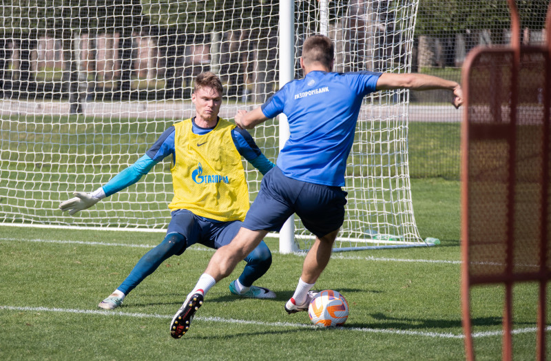 Зимние «Газпром» — тренировочные сборы в Абу-Даби. 23 января утренняя тренировка