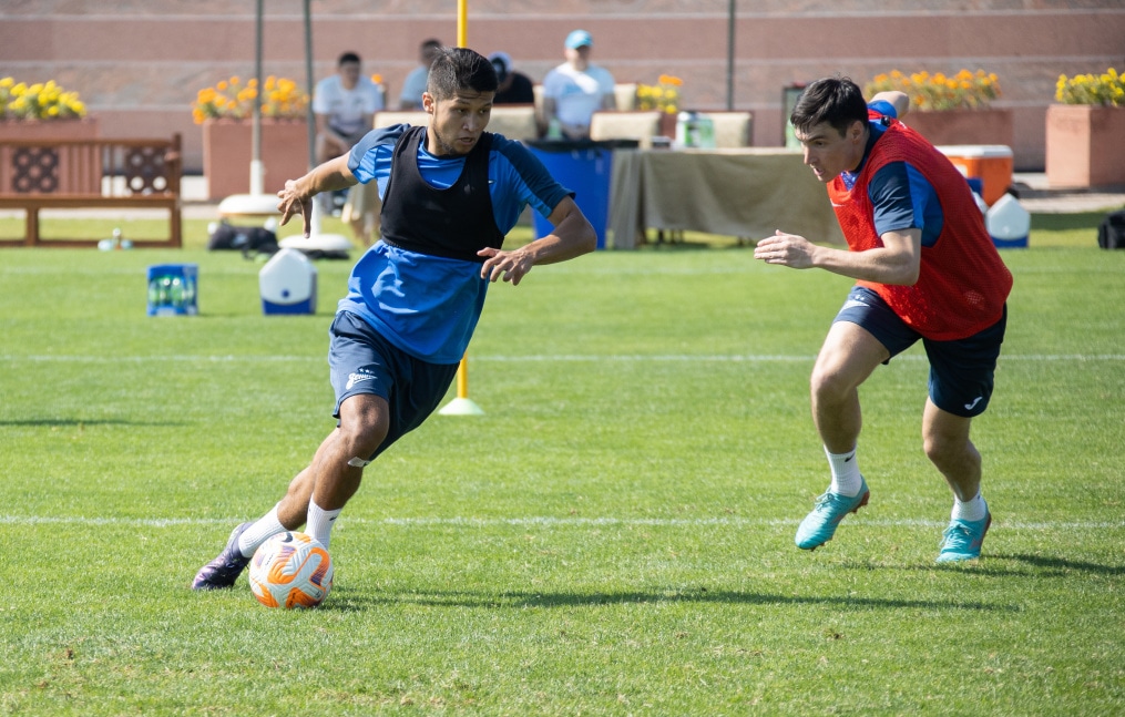 Зимние «Газпром» — тренировочные сборы в Абу-Даби. 23 января утренняя тренировка