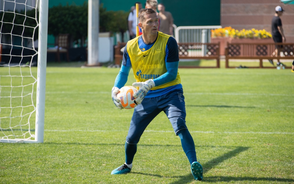 Зимние «Газпром» — тренировочные сборы в Абу-Даби. 23 января утренняя тренировка