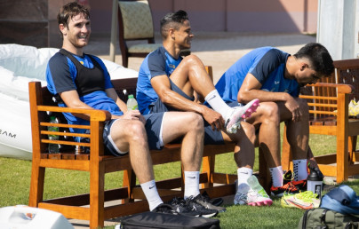 Зимние «Газпром» — тренировочные сборы в Абу-Даби. 23 января утренняя тренировка