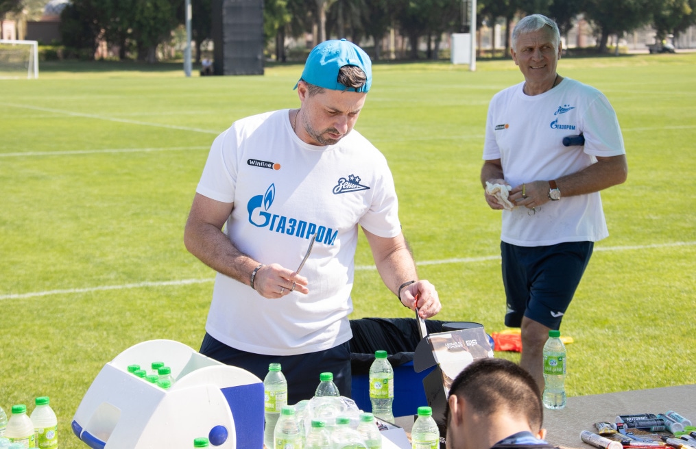 Зимние «Газпром» — тренировочные сборы в Абу-Даби. 23 января утренняя тренировка