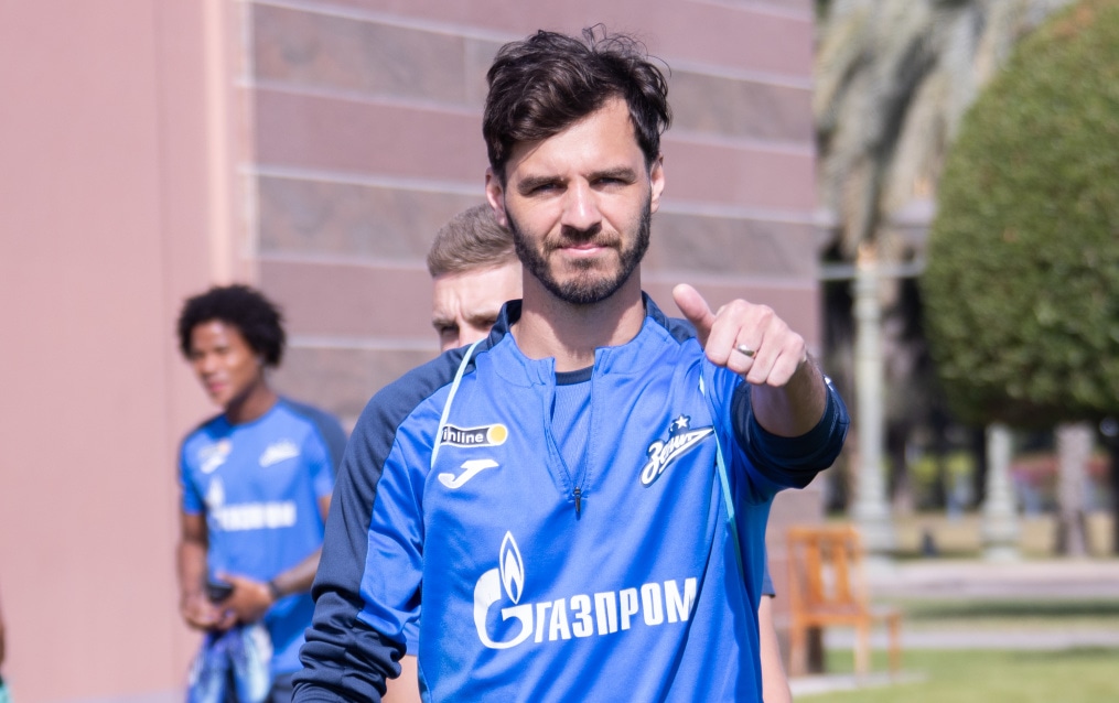 Зимние «Газпром» — тренировочные сборы в Абу-Даби. 25 января, утренняя тренировка