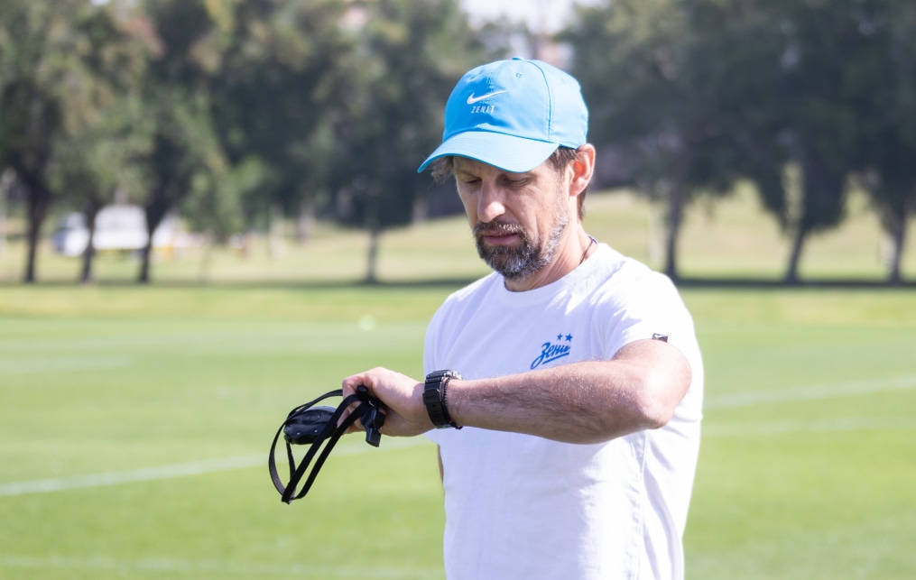 Зимние «Газпром» — тренировочные сборы в Абу-Даби. 25 января, утренняя тренировка