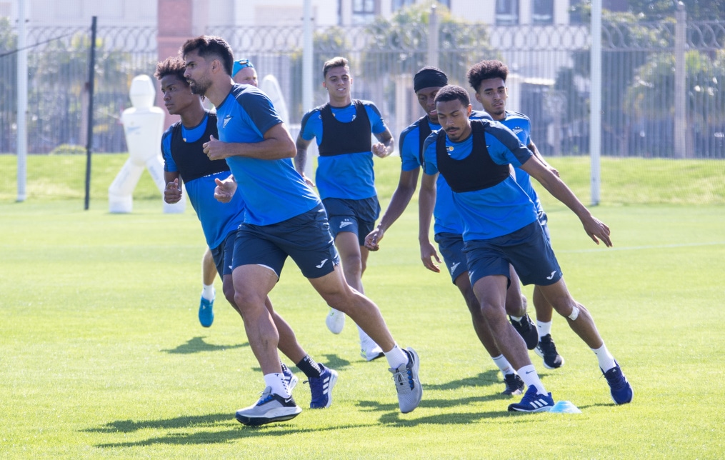 Зимние «Газпром» — тренировочные сборы в Абу-Даби. 25 января, утренняя тренировка