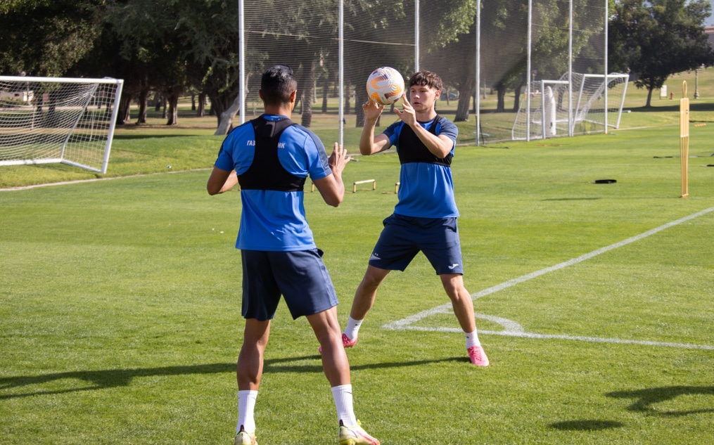 Зимние «Газпром» — тренировочные сборы в Абу-Даби. 26 января, утренняя тренировка