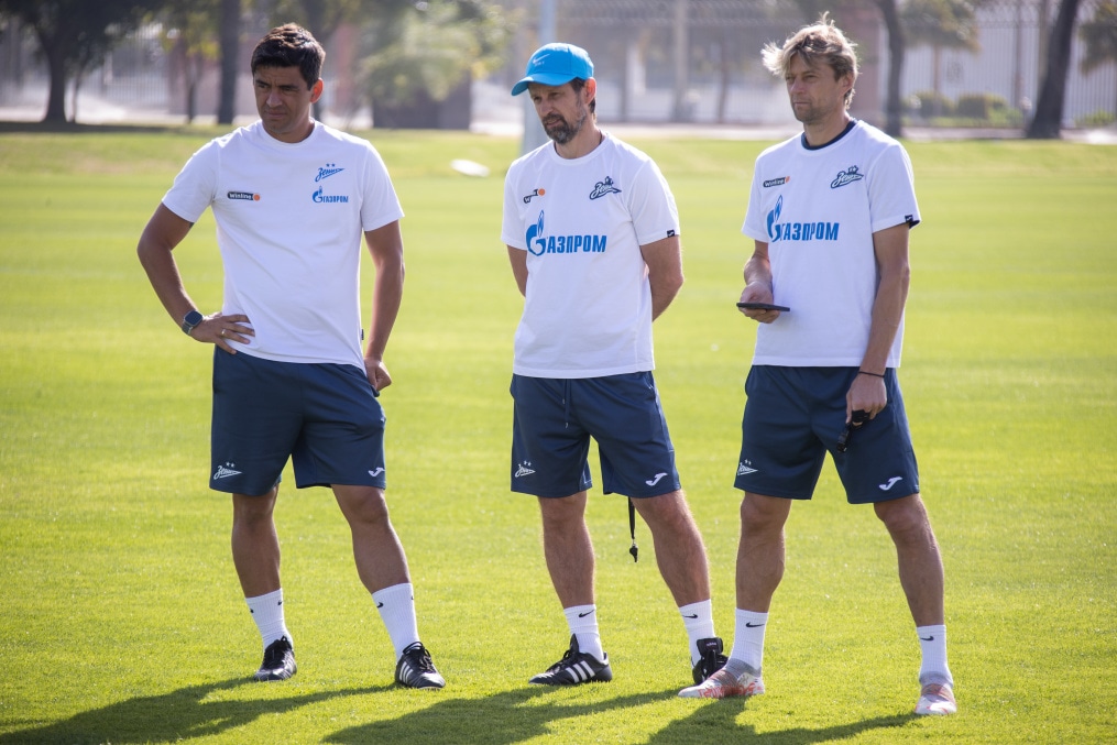 Зимние «Газпром» — тренировочные сборы в Абу-Даби. 26 января, утренняя тренировка