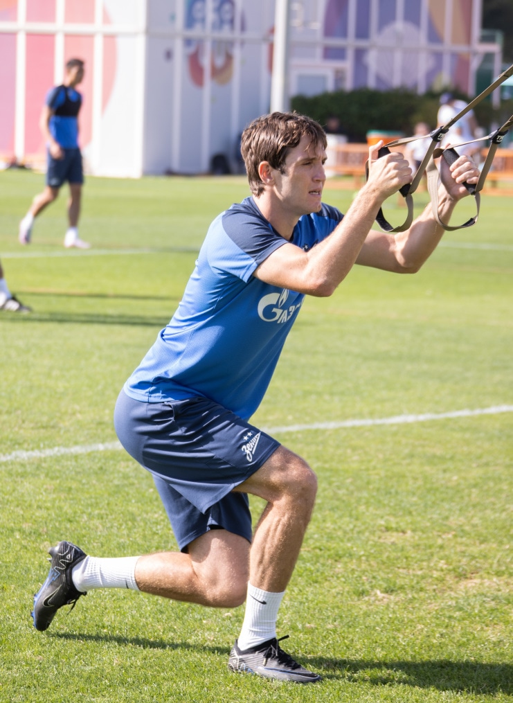 Зимние «Газпром» — тренировочные сборы в Абу-Даби. 26 января, утренняя тренировка