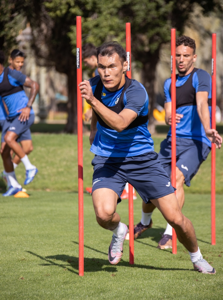 Зимние «Газпром» — тренировочные сборы в Абу-Даби. 26 января, утренняя тренировка