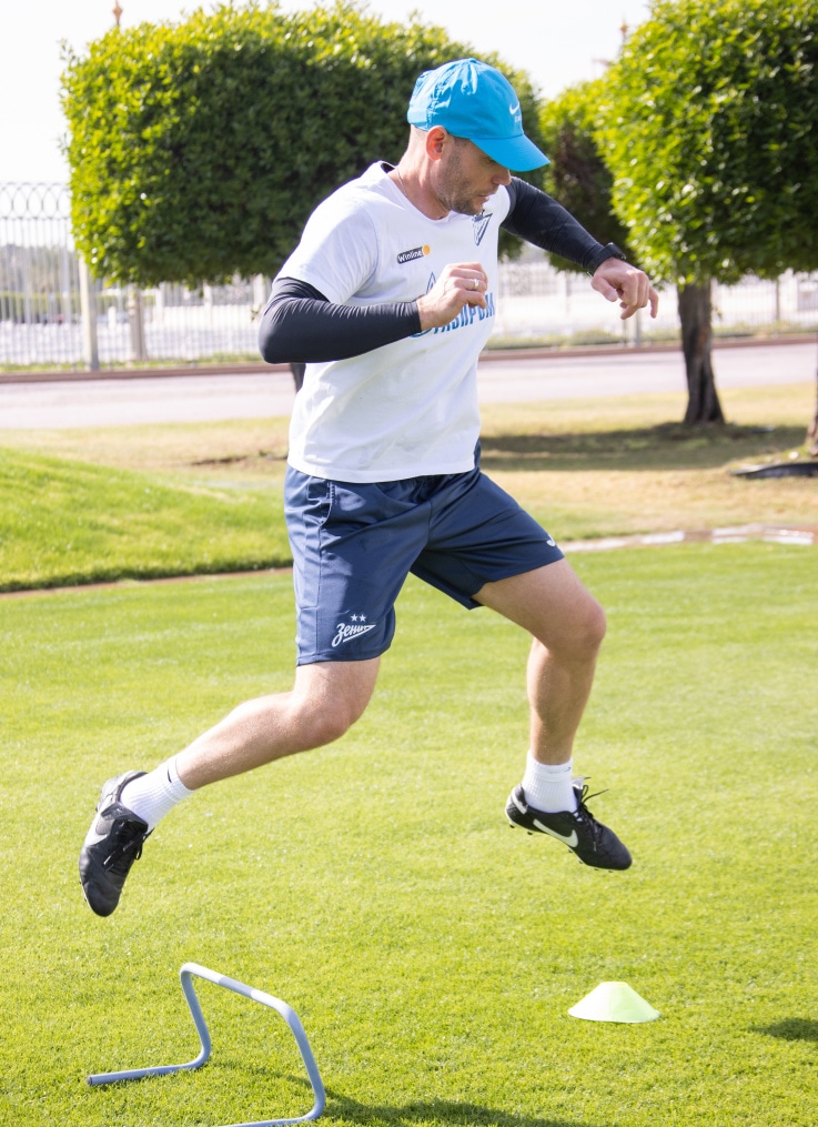 Зимние «Газпром» — тренировочные сборы в Абу-Даби. 26 января, утренняя тренировка