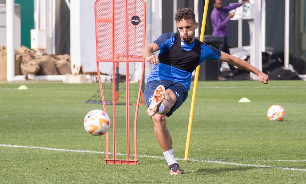 Зимние «Газпром» — тренировочные сборы в Абу-Даби. 26 января, утренняя тренировка