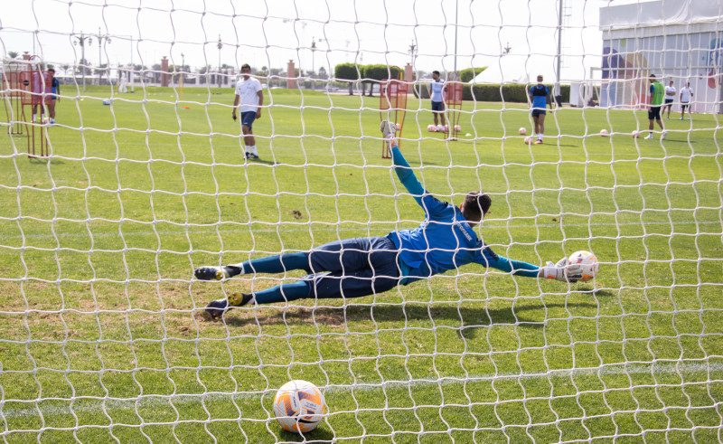 Зимние «Газпром» — тренировочные сборы в Абу-Даби. 26 января, утренняя тренировка