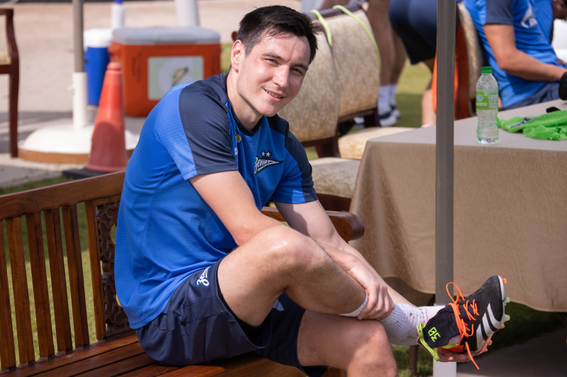 Зимние «Газпром» — тренировочные сборы в Абу-Даби. 26 января, утренняя тренировка