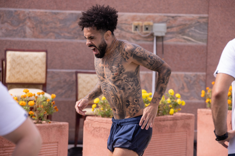 Зимние «Газпром» — тренировочные сборы в Абу-Даби. 26 января, утренняя тренировка