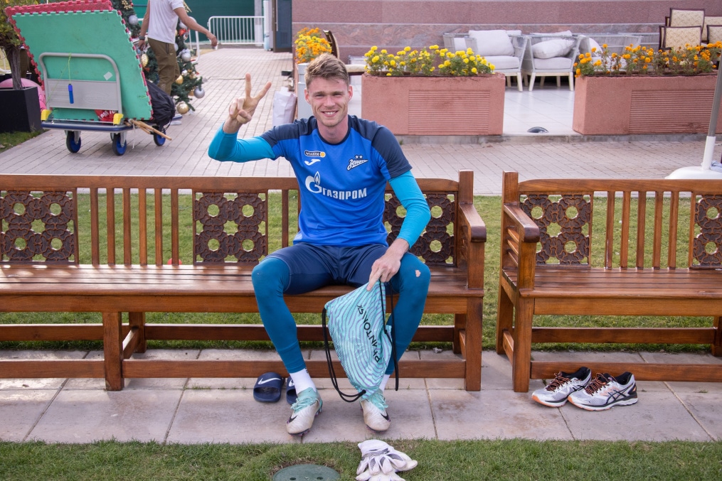 Зимние «Газпром» — тренировочные сборы в Абу-Даби. 26 января, вечерняя тренировка