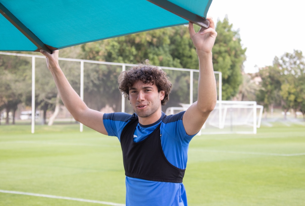 Зимние «Газпром» — тренировочные сборы в Абу-Даби. 26 января, вечерняя тренировка