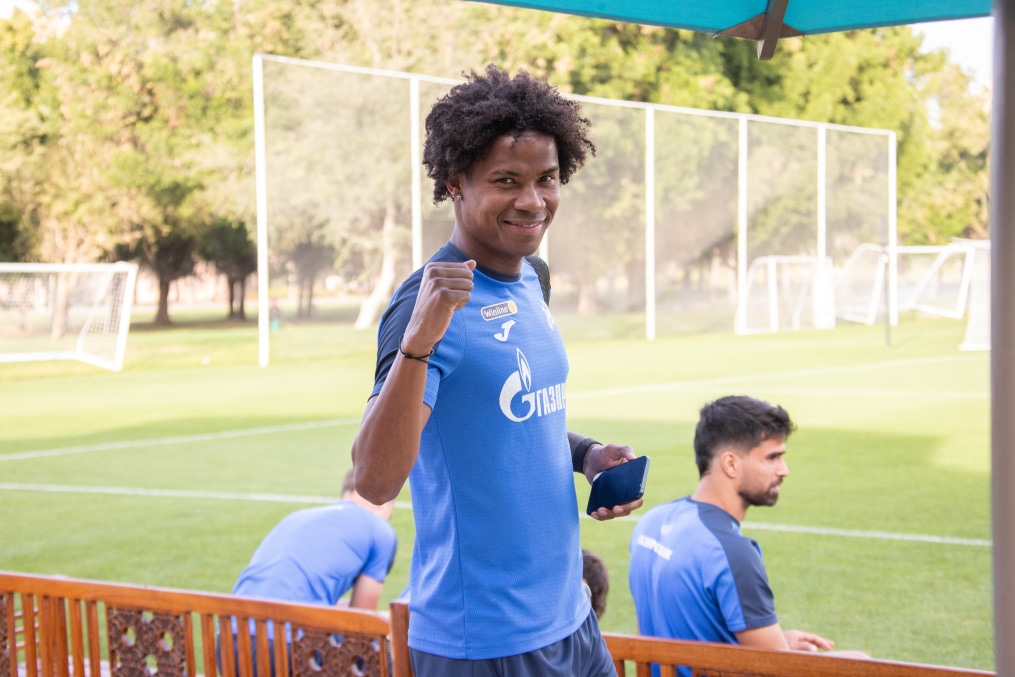 Зимние «Газпром» — тренировочные сборы в Абу-Даби. 26 января, вечерняя тренировка