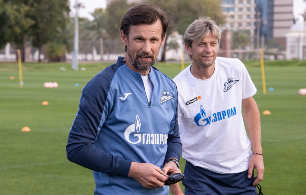 Зимние «Газпром» — тренировочные сборы в Абу-Даби. 26 января, вечерняя тренировка
