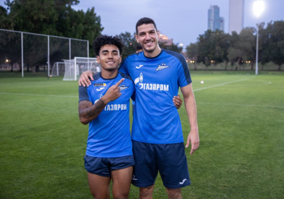 Зимние «Газпром» — тренировочные сборы в Абу-Даби. 26 января, вечерняя тренировка
