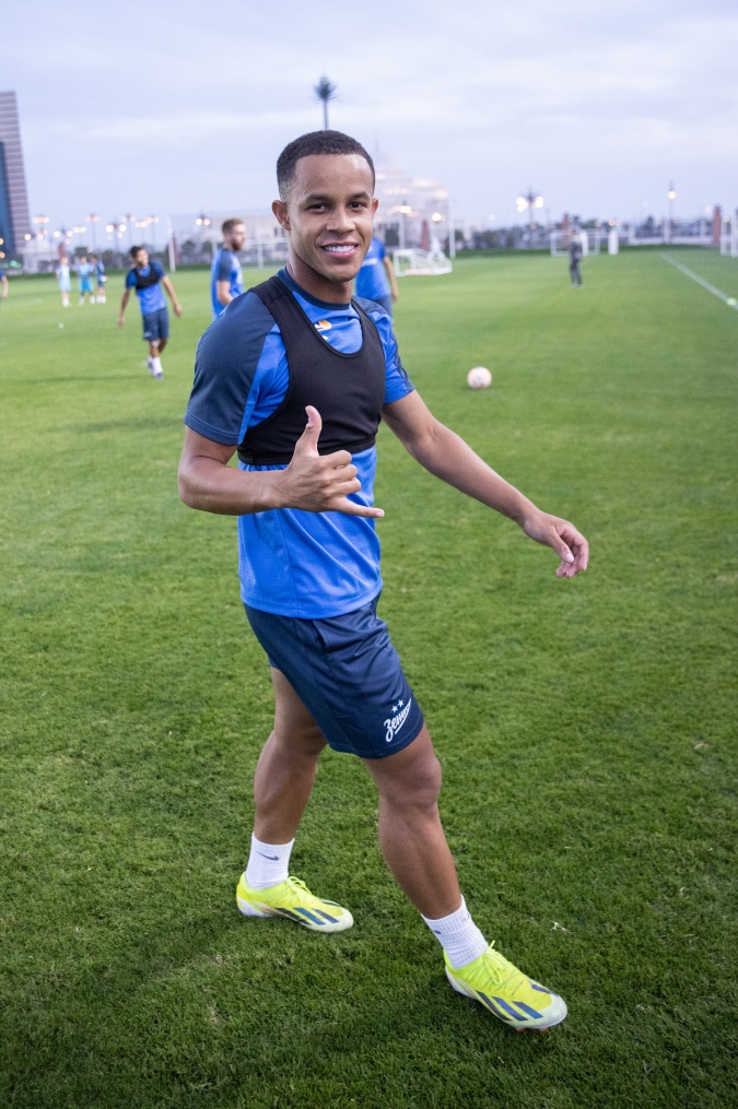 Зимние «Газпром» — тренировочные сборы в Абу-Даби. 26 января, вечерняя тренировка