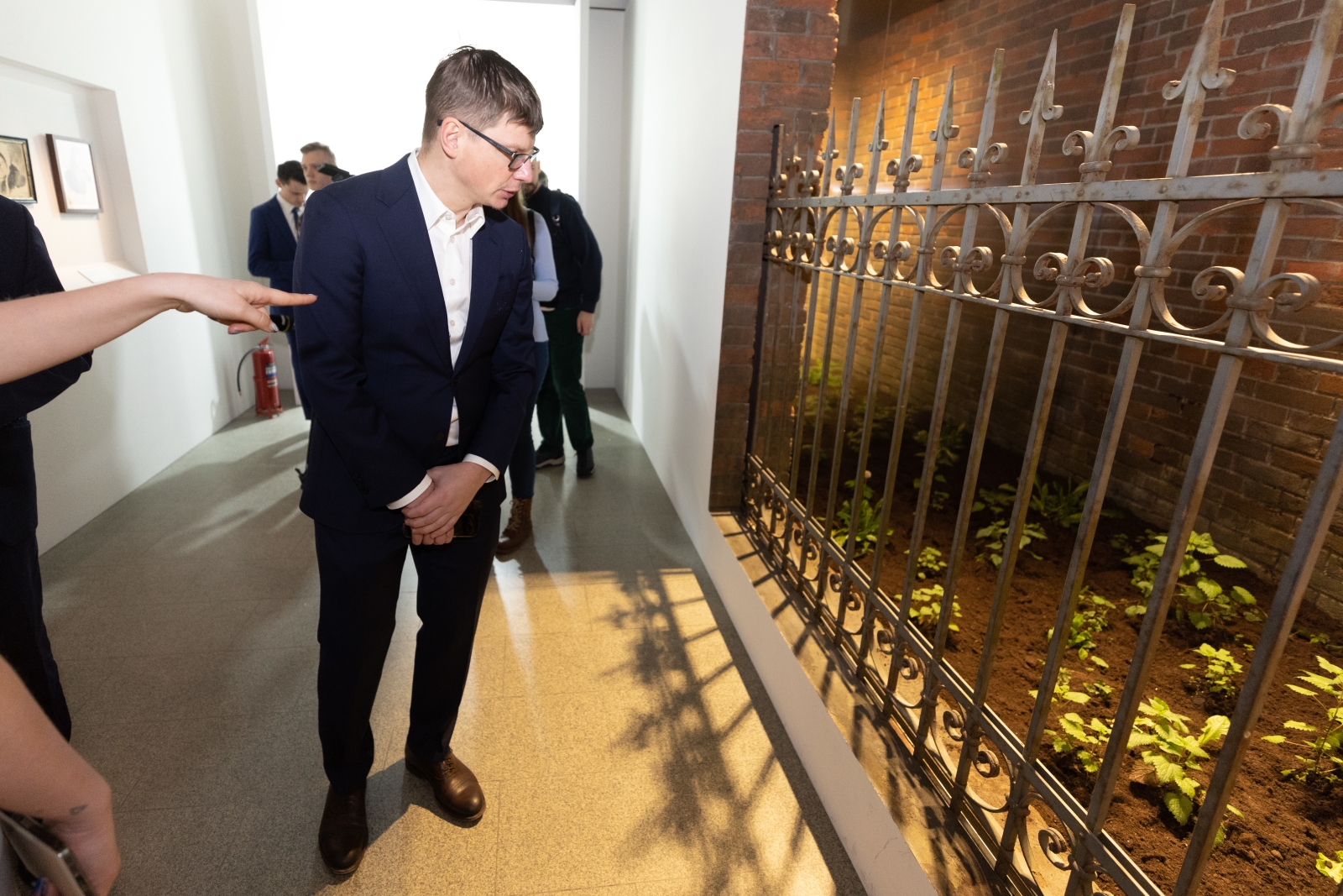 Андрей Аршавин и Анатолий Давыдов на открытии выставки «Город-герой Ленинград»