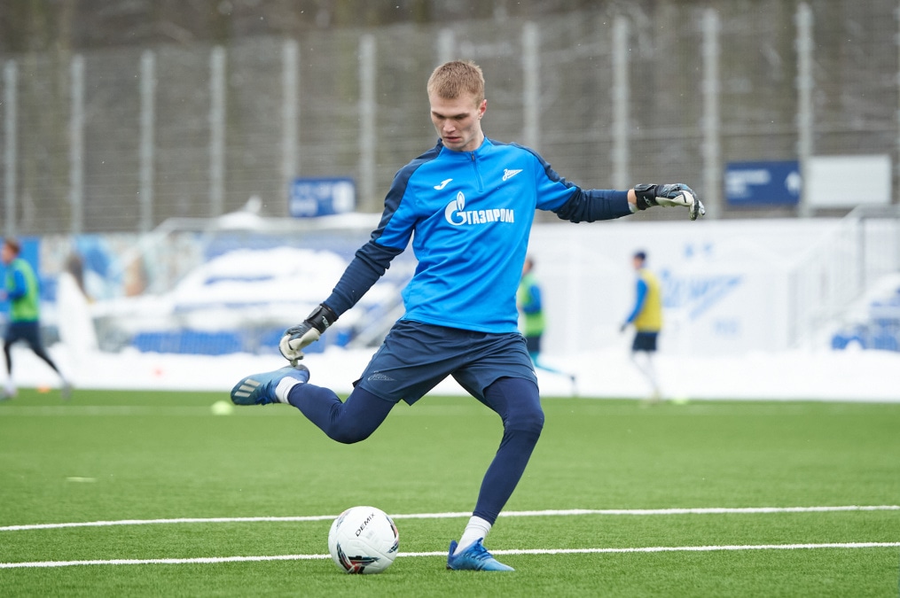Тренировка «Зенита»-2 в Удельном парке