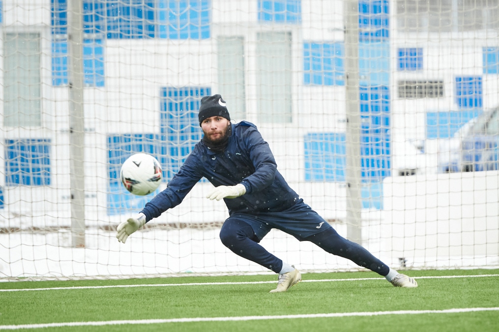 Тренировка «Зенита»-2 в Удельном парке