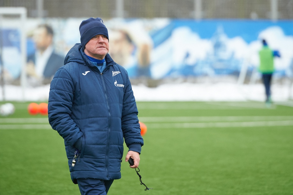 Тренировка «Зенита»-2 в Удельном парке