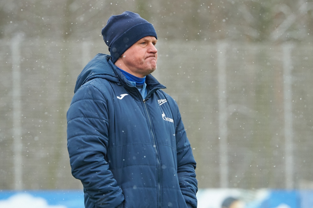 Тренировка «Зенита»-2 в Удельном парке