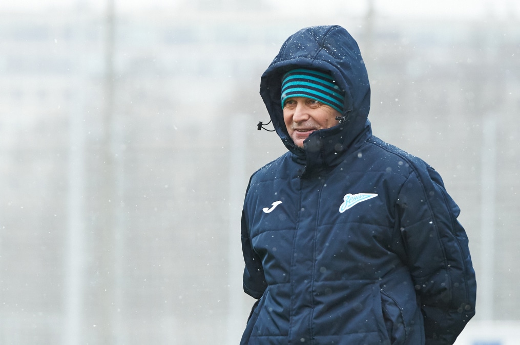 Тренировка «Зенита»-2 в Удельном парке