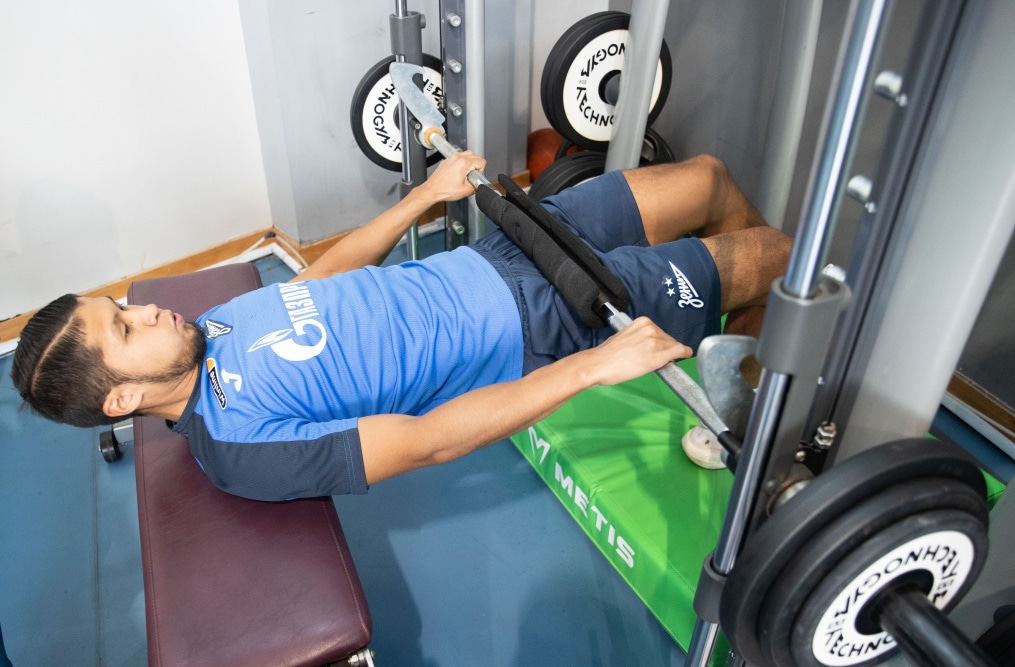 Зимние «Газпром» — тренировочные сборы в Катаре: 2 февраля, утренняя тренировка