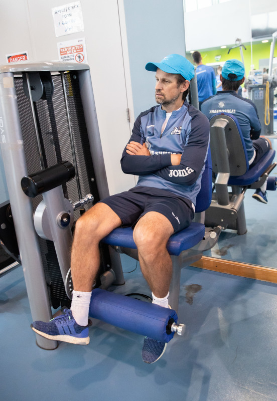 Зимние «Газпром» — тренировочные сборы в Катаре: 2 февраля, утренняя тренировка