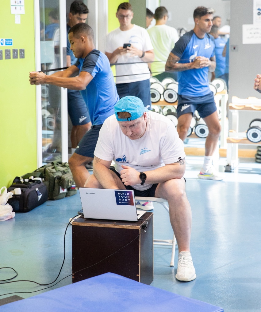 Зимние «Газпром» — тренировочные сборы в Катаре: 2 февраля, утренняя тренировка