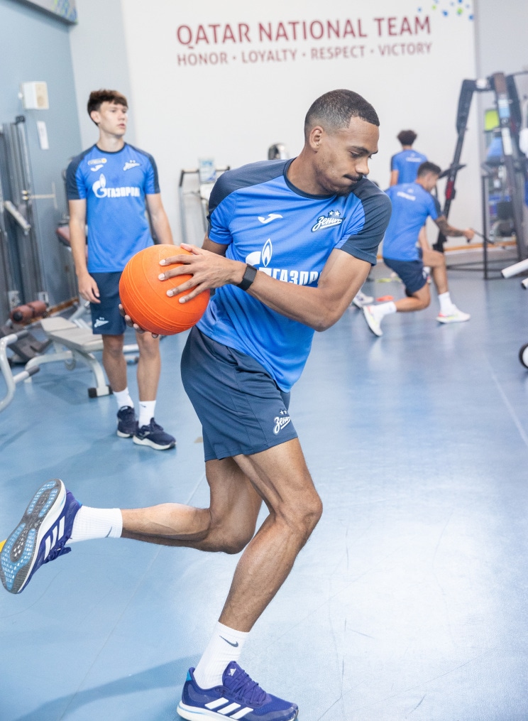 Зимние «Газпром» — тренировочные сборы в Катаре: 2 февраля, утренняя тренировка