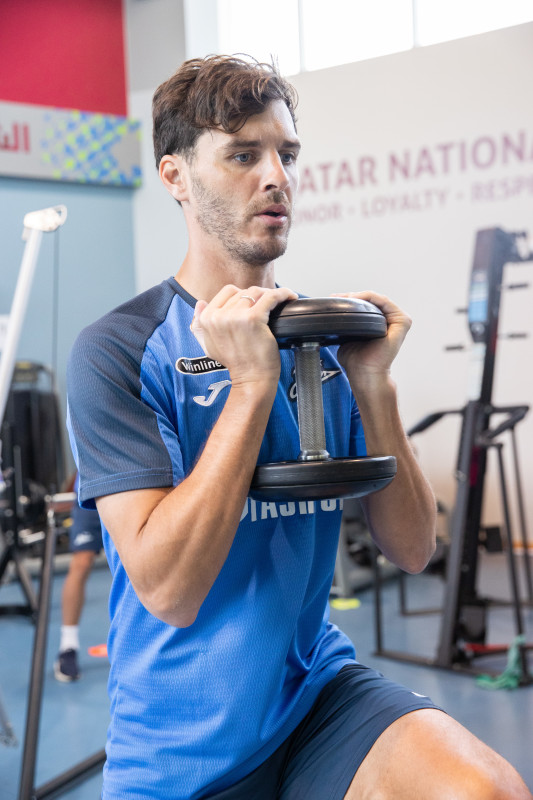 Зимние «Газпром» — тренировочные сборы в Катаре: 2 февраля, утренняя тренировка