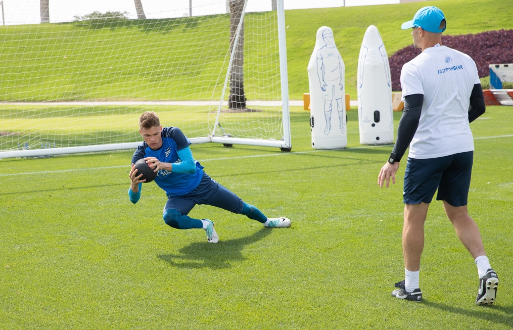 Зимние «Газпром» — тренировочные сборы в Катаре: 2 февраля, утренняя тренировка