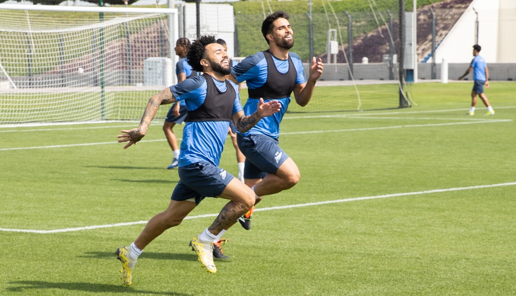 Зимние «Газпром» — тренировочные сборы в Катаре: 2 февраля, утренняя тренировка