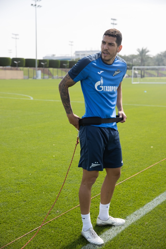 Зимние «Газпром» — тренировочные сборы в Катаре: 2 февраля, утренняя тренировка