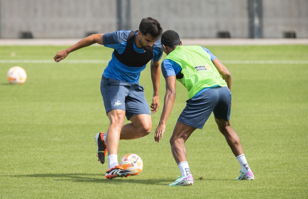 Зимние «Газпром» — тренировочные сборы в Катаре: 2 февраля, утренняя тренировка