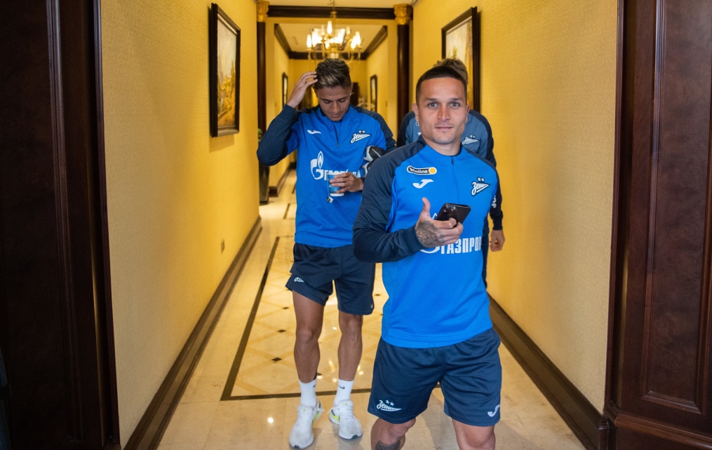 Зимние «Газпром» — тренировочные сборы в Катаре: 2 февраля, вечерняя тренировка