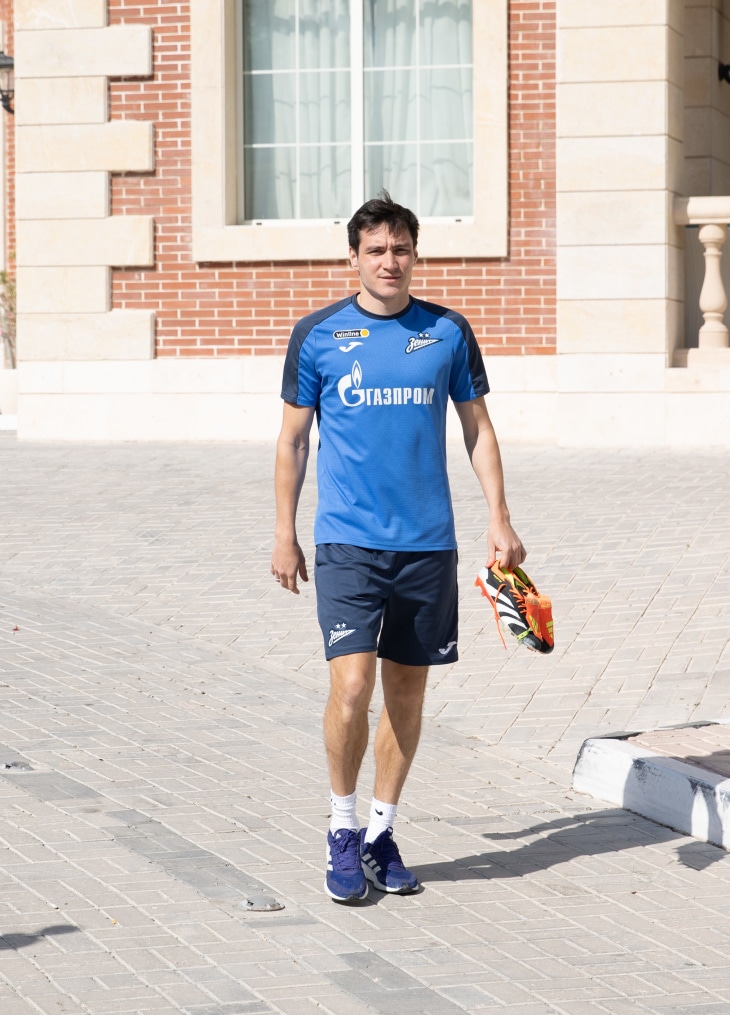 Зимние «Газпром» — тренировочные сборы в Катаре: 4 февраля, утренняя тренировка