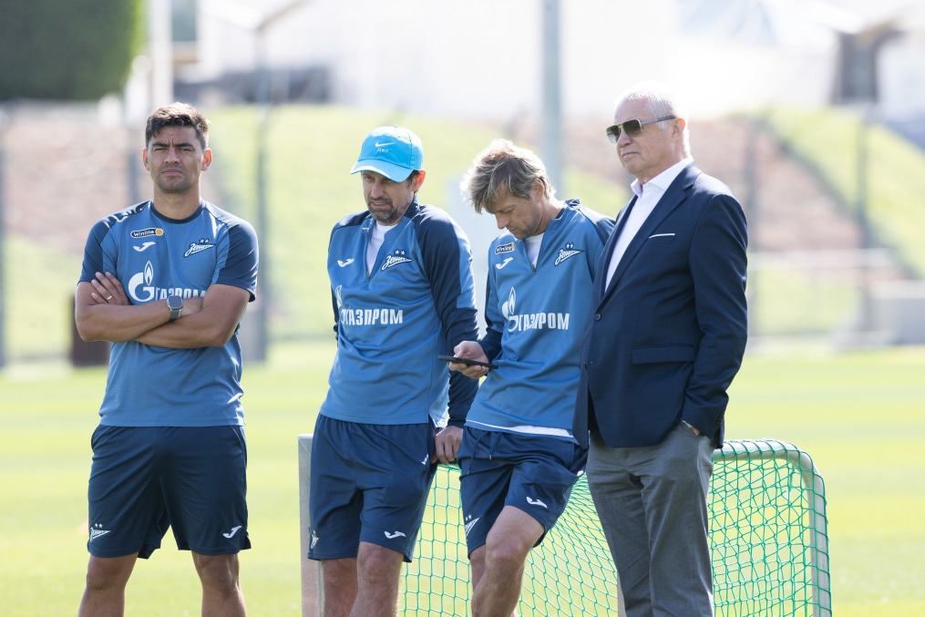 Зимние «Газпром» — тренировочные сборы в Катаре: 4 февраля, утренняя тренировка